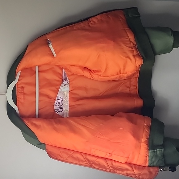 Ultra Force MA-1 Military Bomber Jacket NSYNC Embroidered Front Back Graphic - Picture 5 of 9